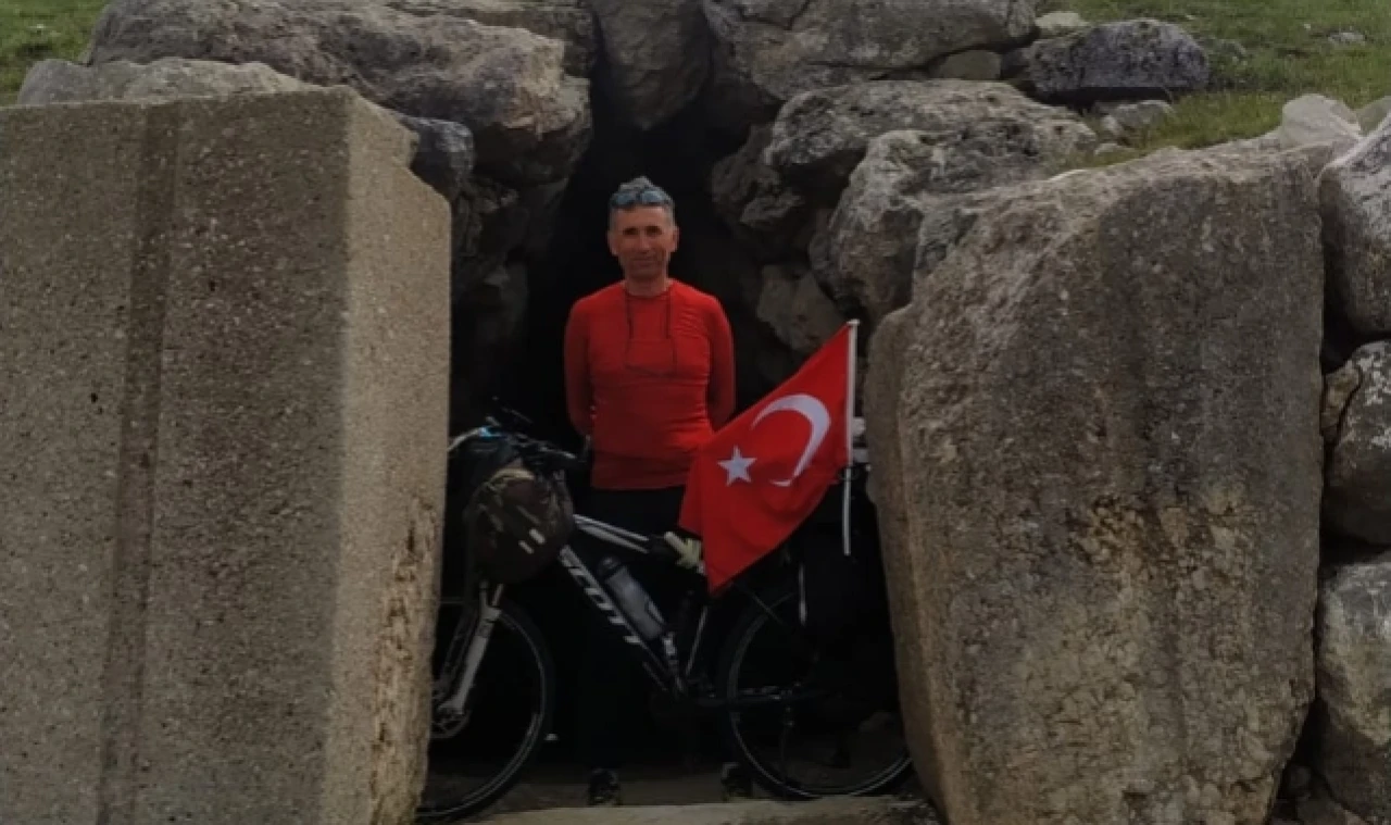7 GÜNDE 450 KM PEDAL ÇEVİRDİ