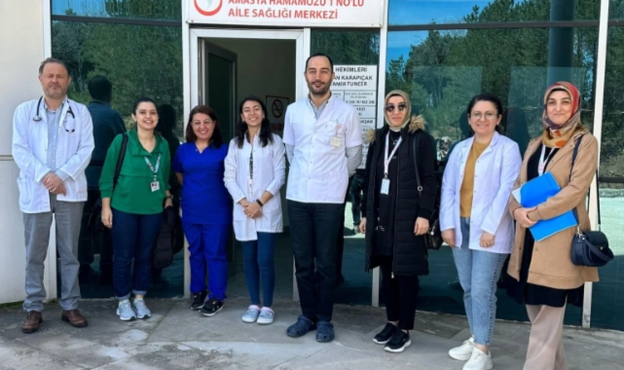 AİLE SAĞLIĞI MERKEZLERİ ZİYARET EDİLDİ