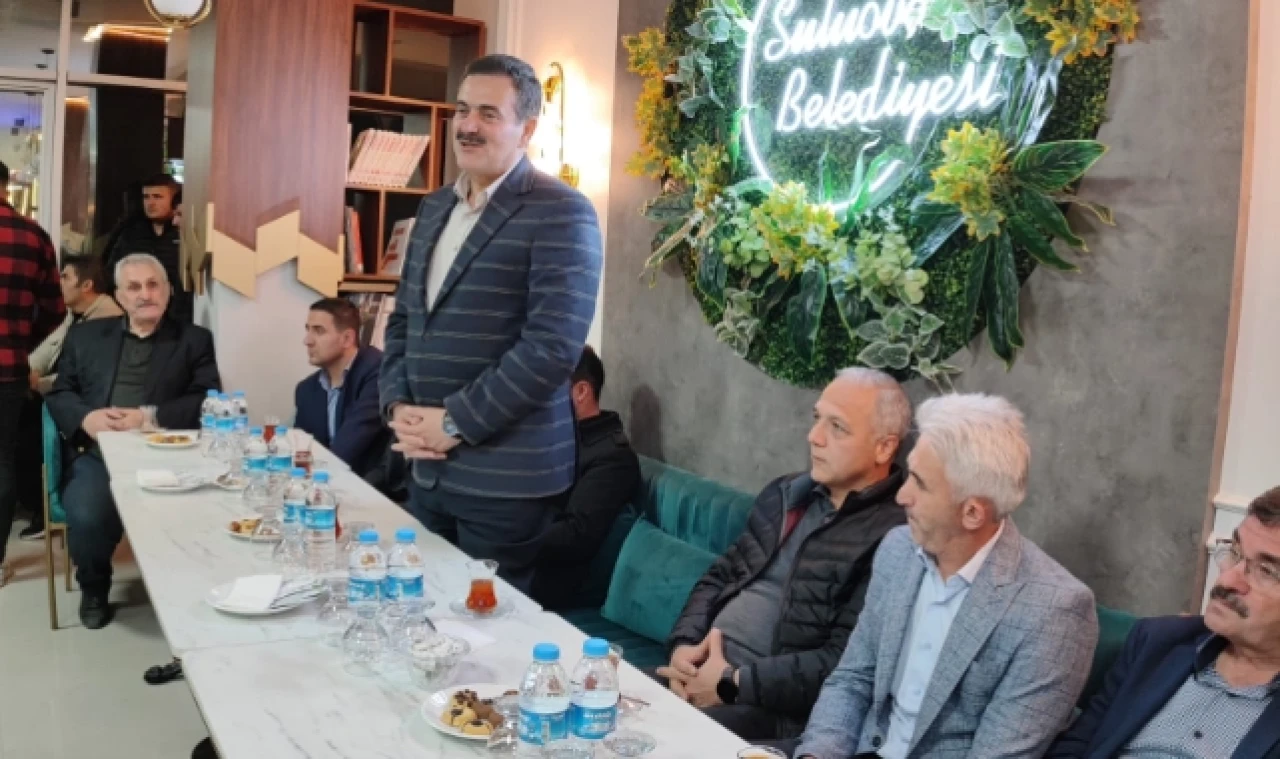 Ak Parti Amasya Milletvekili 1. Sıra Adayı Haluk İpek Akdağlılar Derneğini Ziyaret Etti
