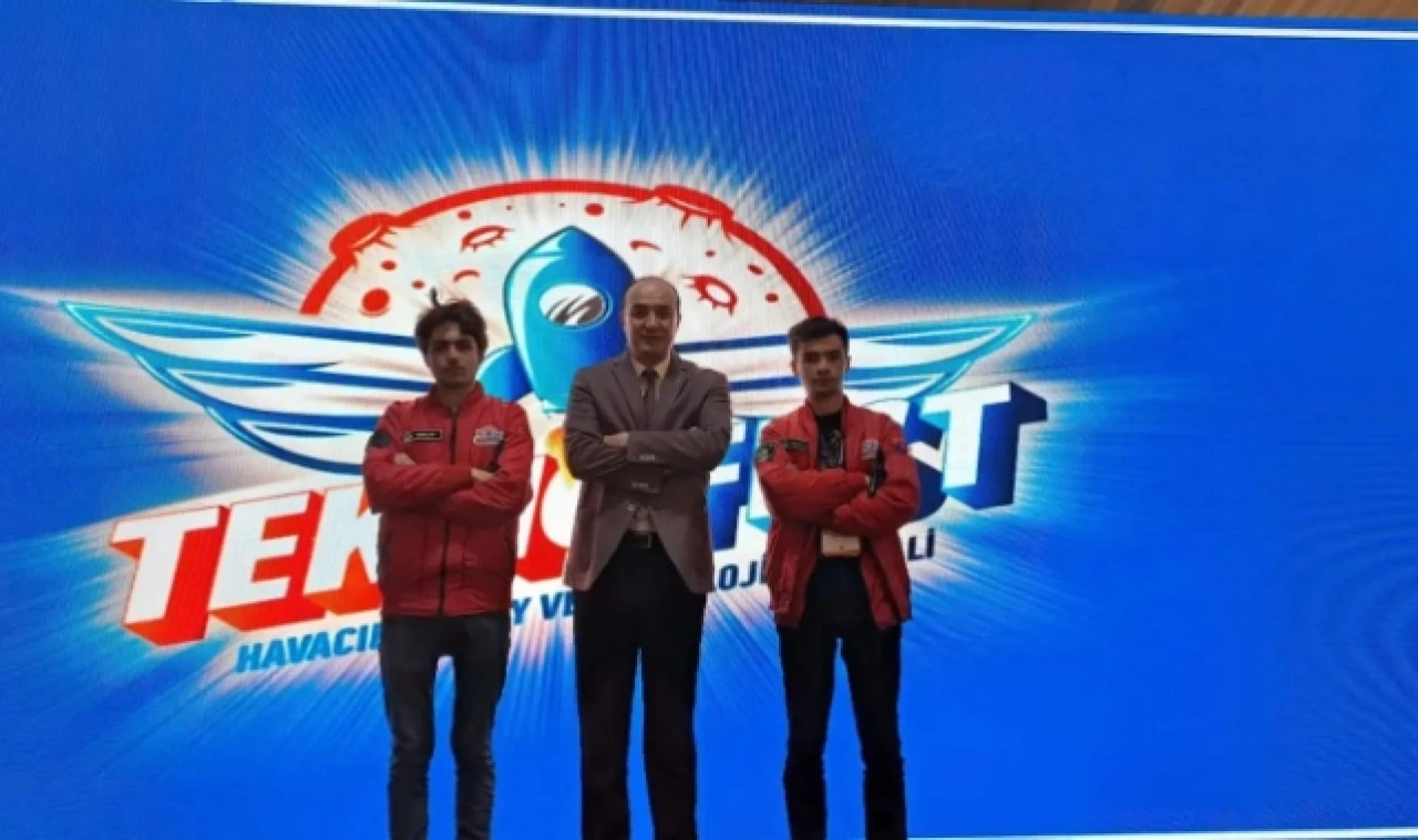 Amasya Anadolu Lisesi TEKNOFEST'den Derece İle Döndü
