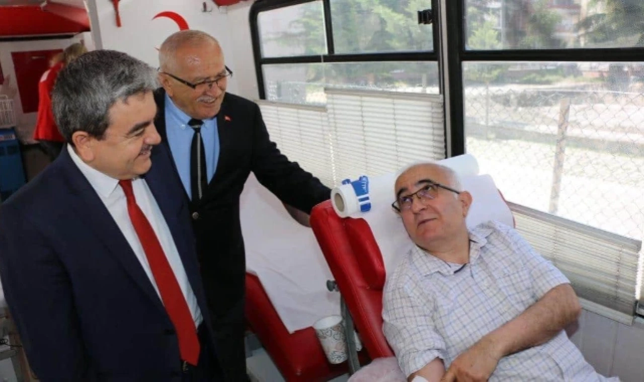 Amasya'da Kan Bağışına Devam