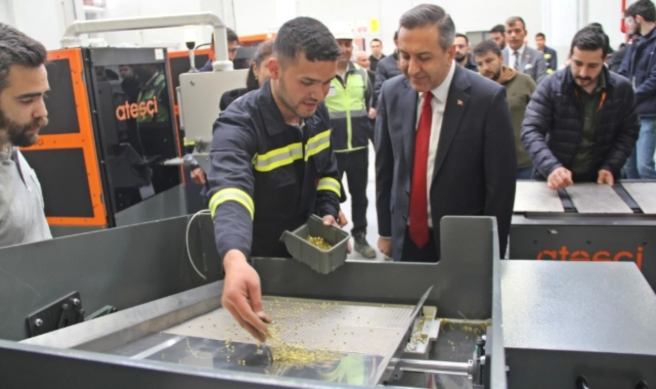 BARUT VE KAPSÜL FABRİKASI ÜRETİME BAŞLADI