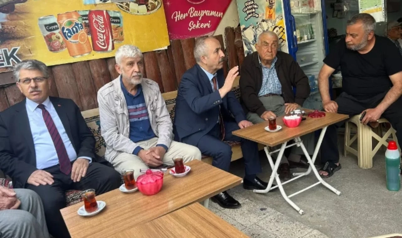 ÇELİK, ESNAFLARI ZİYARET ETTİ