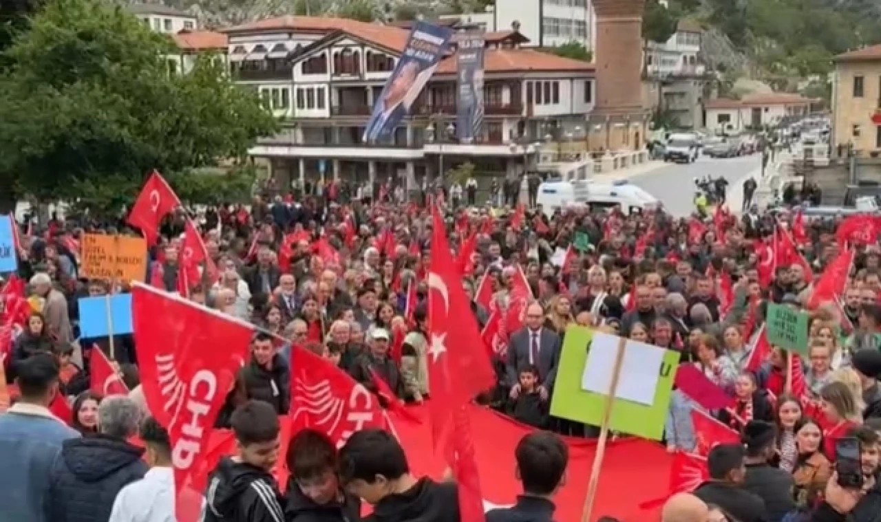CHP, YÜRÜYÜŞÜ BAŞLATTI