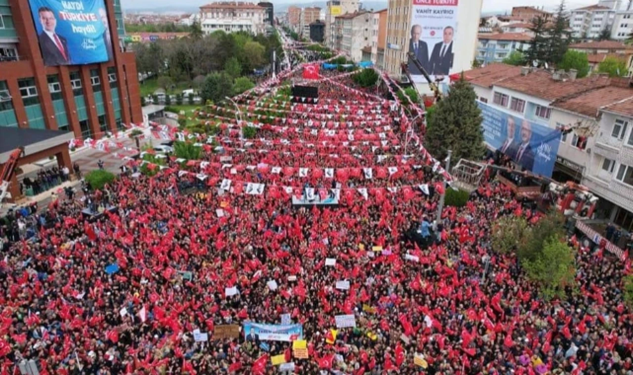 Çorum'da Ekrem İmamoğlu Coşkusu!