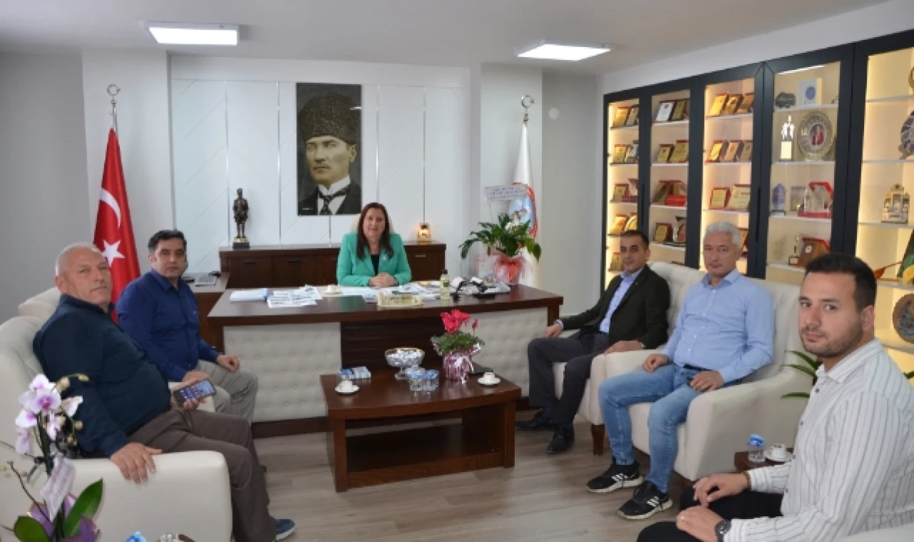 Gümüşhacıköy TSO, Özyol'u Makamında Ziyaret Etti