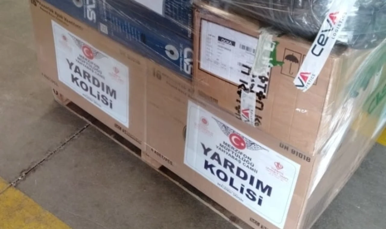 HATAY'A YARDIM ELİ UZANDI