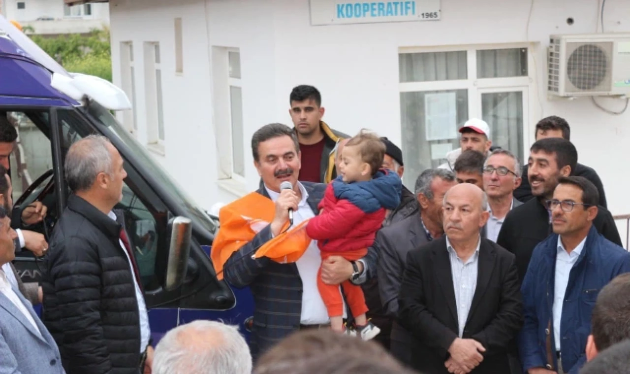 İpek, Suluova'nın Köylerini Ziyaret Etti