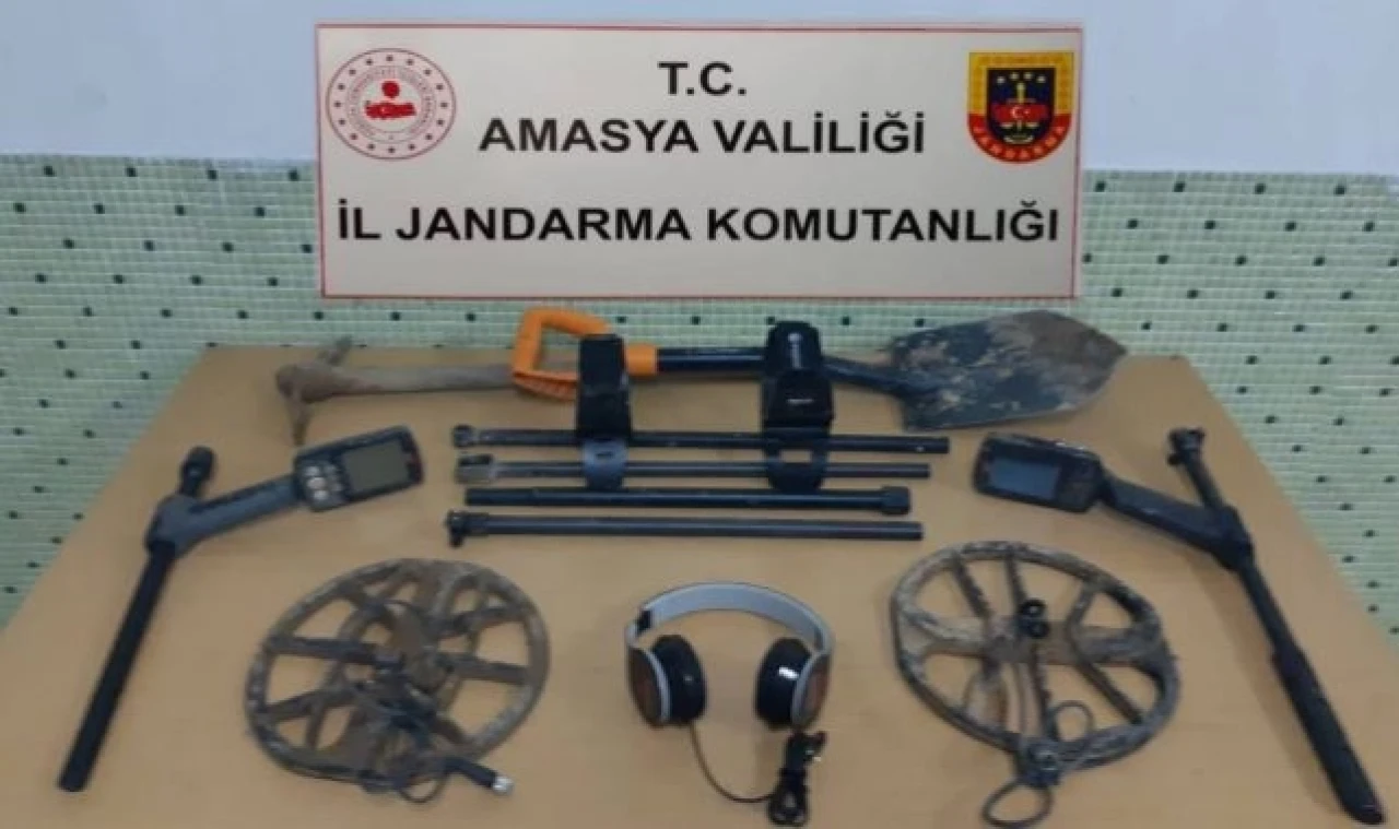 KAÇAK KAZI YAPAN KİŞİLER YAKALANDI