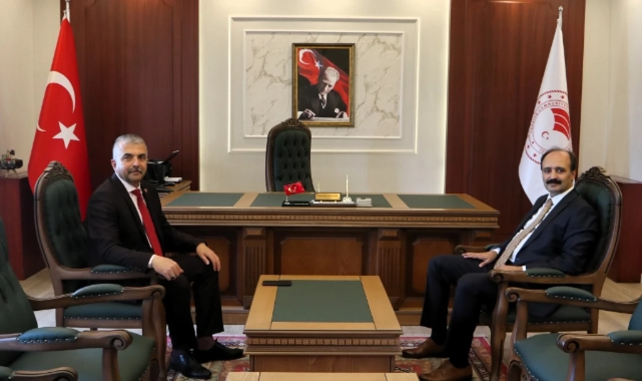 KAYSERİ İL MÜDÜRLÜĞÜN'DEN GÖKTEKİN'E ZİYARET