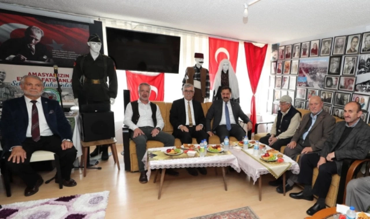 Masatlı, Dernek Ziyaretinde Bulundu