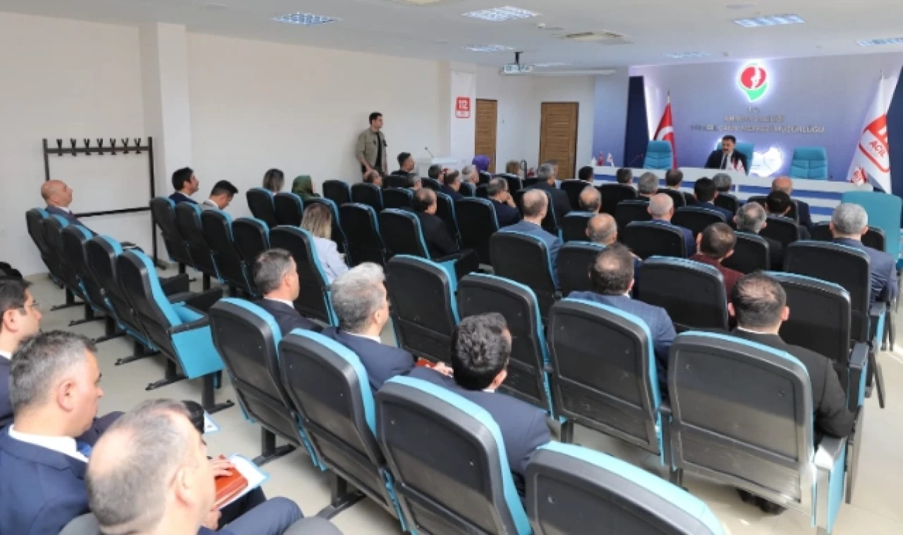 Masatlı, İl İdare Şube Başkanları Toplantısına Başkanlık Etti