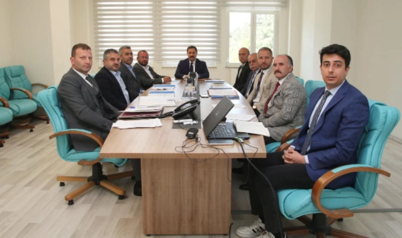 Masatlı, Komisyon Toplantısına Başkanlık Etti