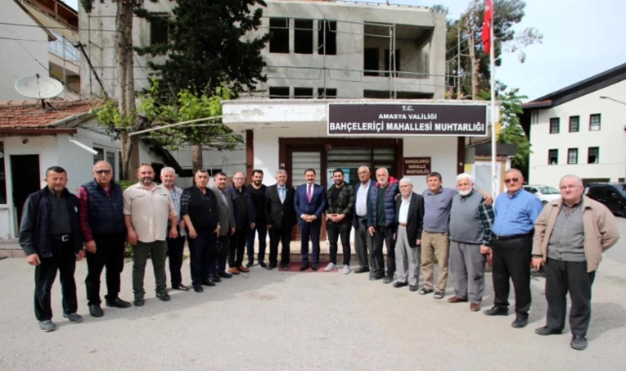 Masatlı, Mahalle Muhtarlarını Ziyaret Etti