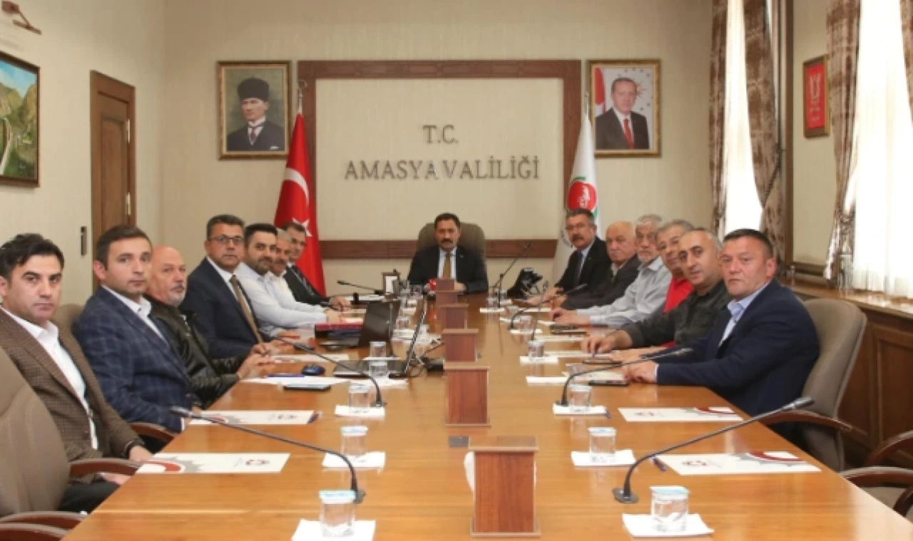 Masatlı, Merzifon OSB Toplantısına Başkanlık Etti