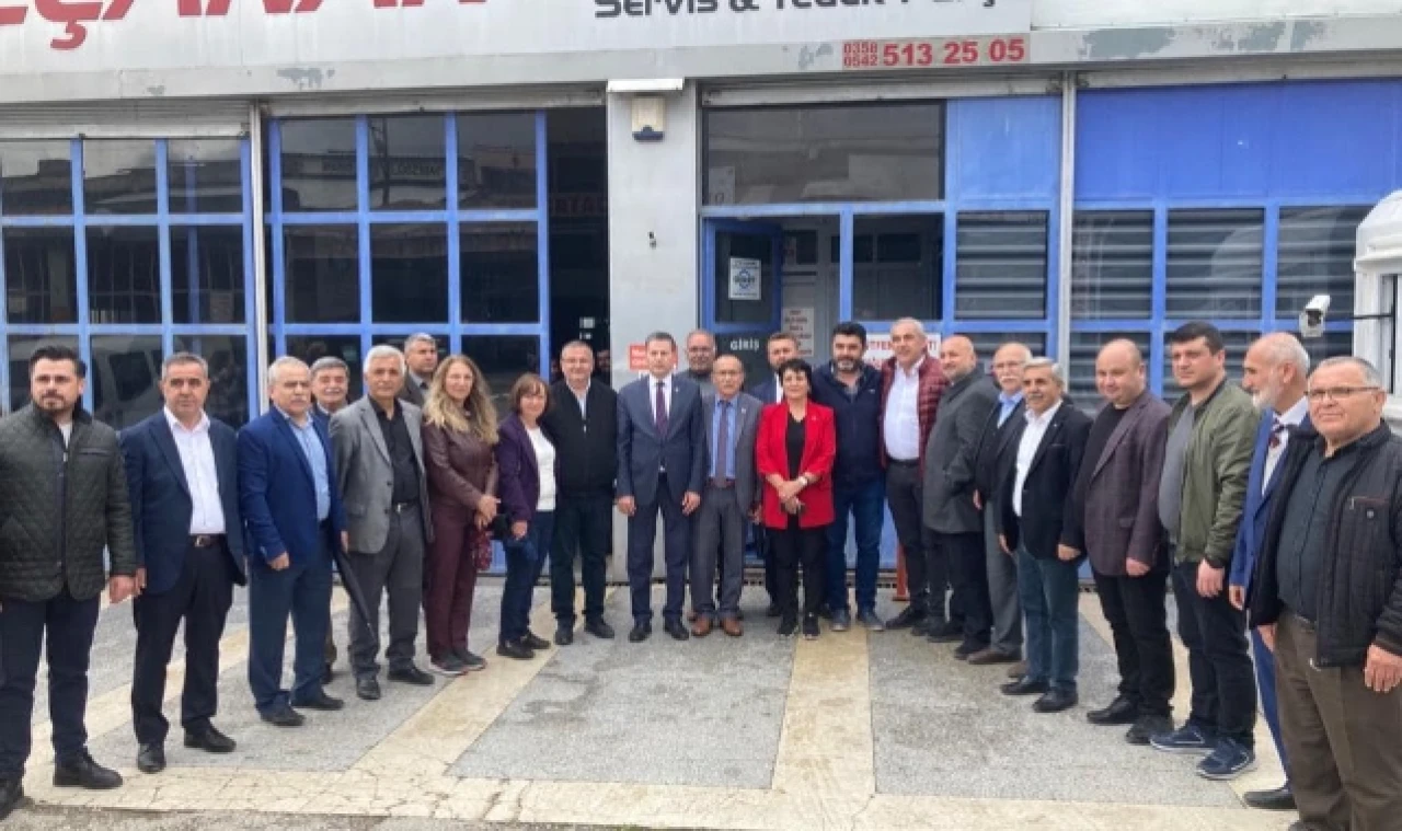 Millet İttifakı, Sanayi Sitesi'ni Ziyaret Etti