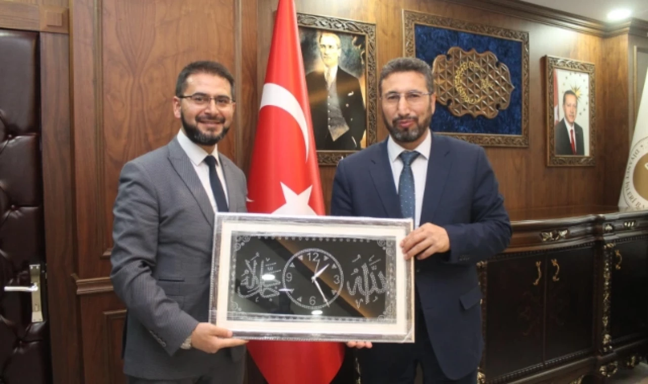 MÜFTÜ PEHLİVAN VEDA ZİYARETLERİNE DEVAM EDİYOR