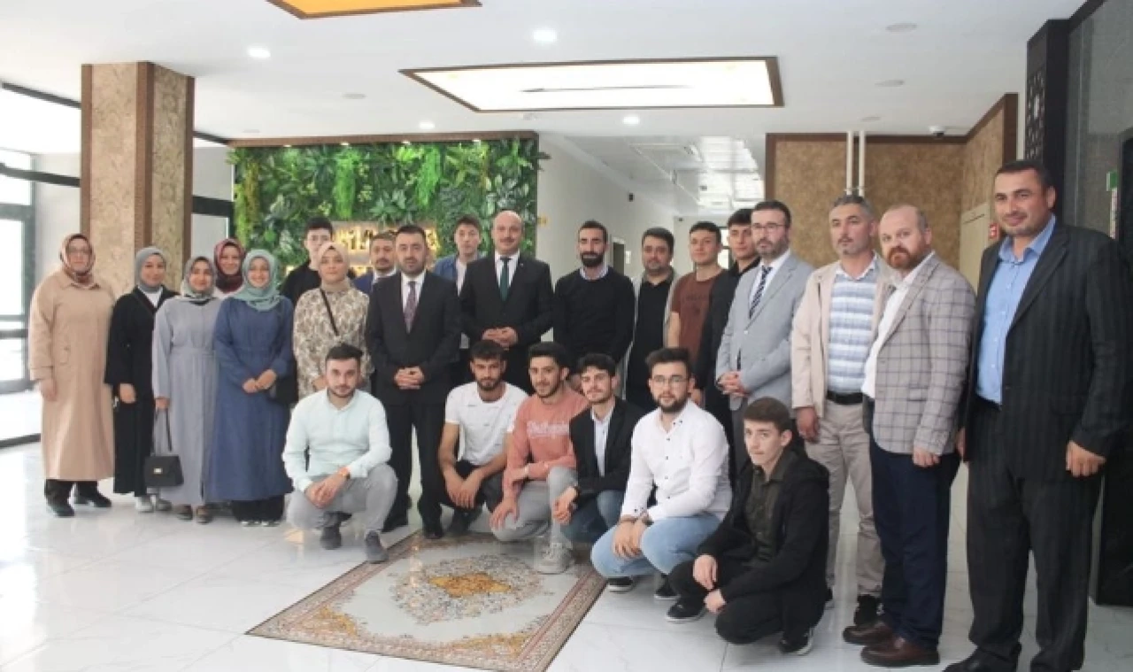 Öğrenciler Amasya'dan Kutsal Topraklara  Uğurlandı