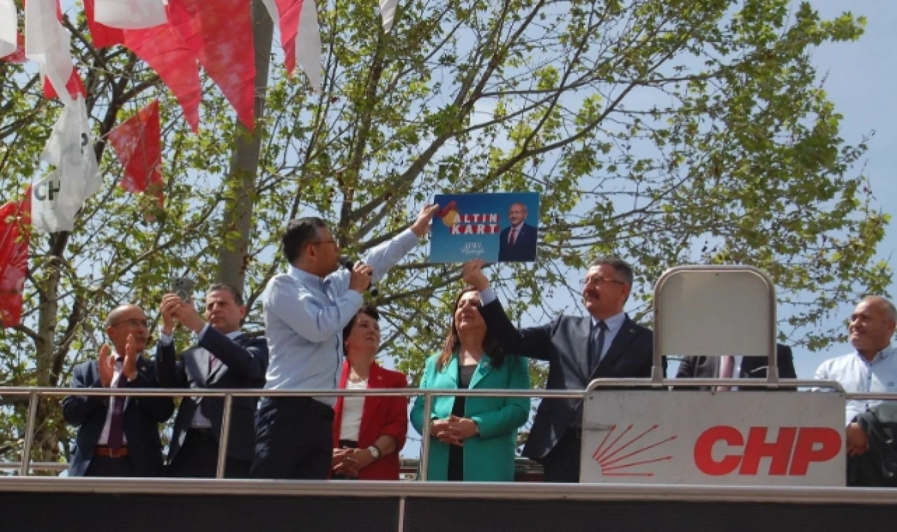 ÖZGÜR ÖZEL MERZİFON'A GELDİ