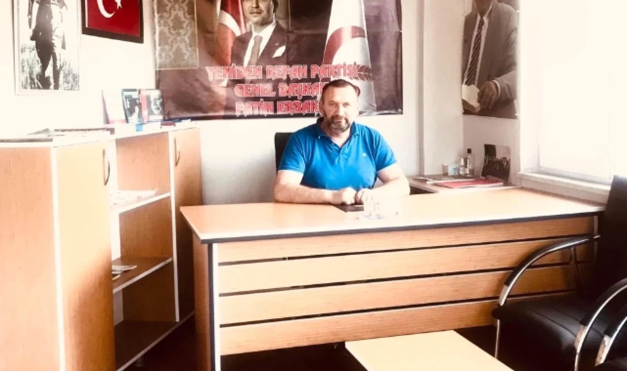 PARTİLİLERİNE TEŞEKKÜR ETTİ
