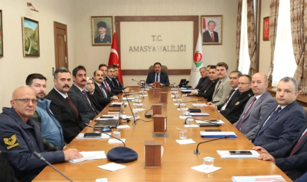 SEÇİM GÜVENLİĞİ TOPLANTISI YAPILDI