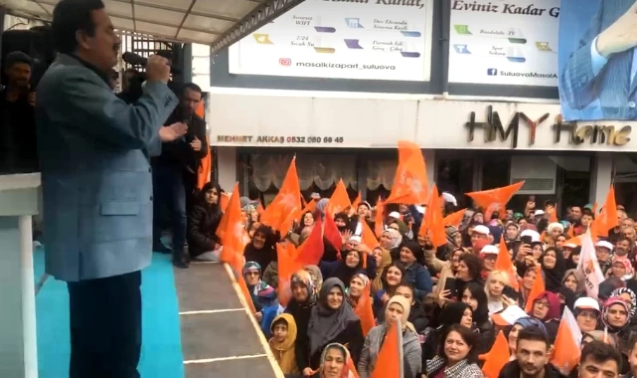 SON MİTİNG SULUOVA'DA YAPILDI