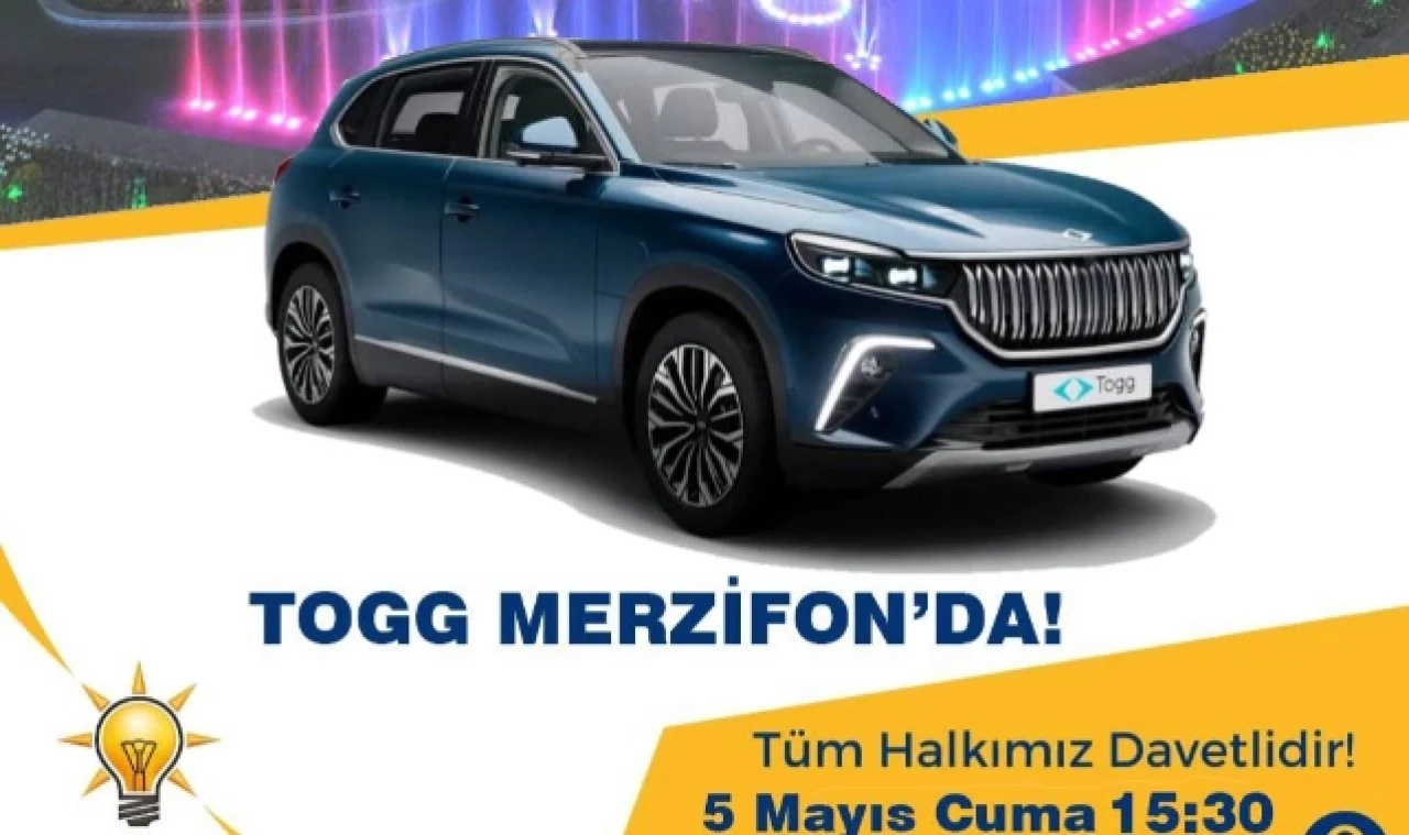 TOGG MERZİFON'DA