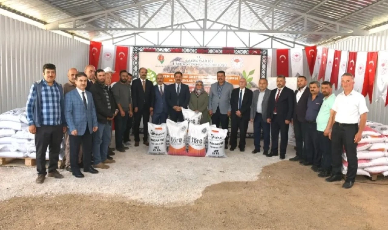 TOHUM DAĞITIMI YAPILDI