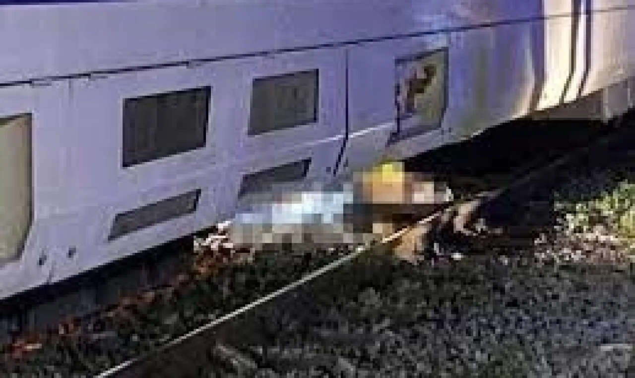TRENİN ÇARPTIĞI KİŞİ ÖLDÜ