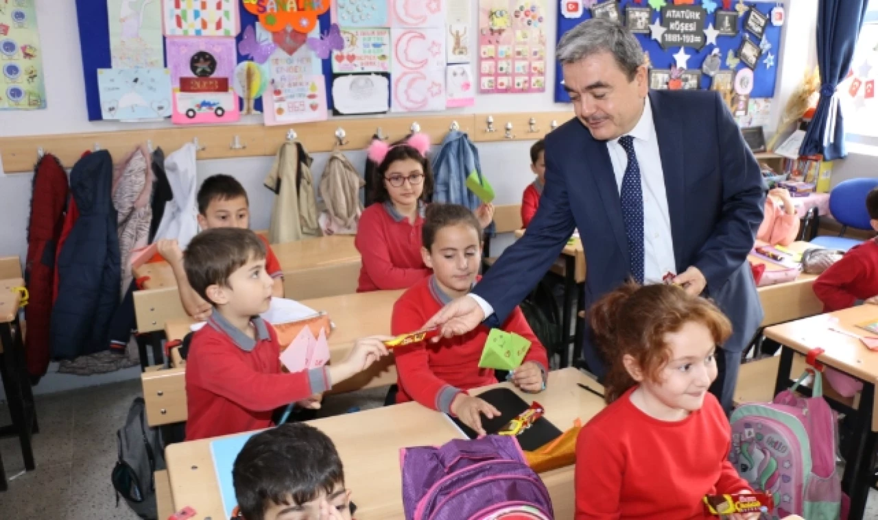 Türkmen’den Okul Ziyareti