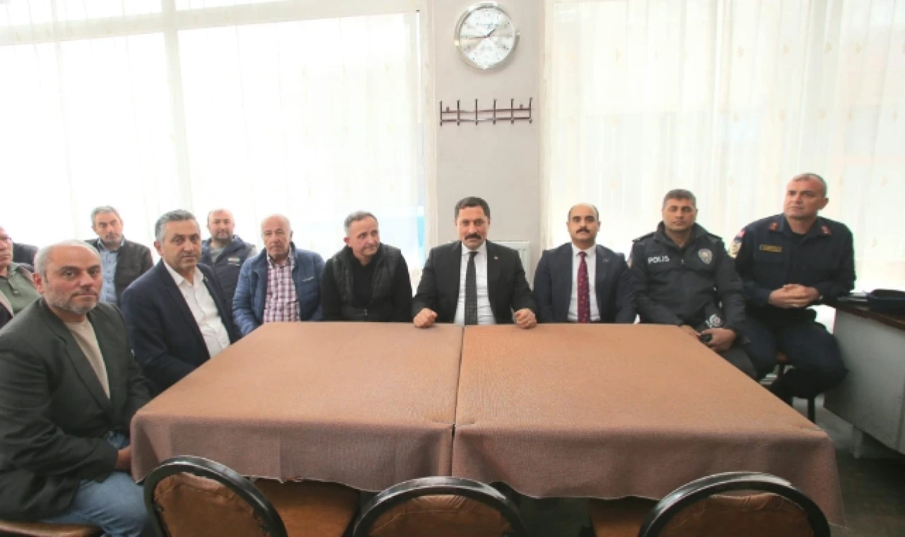 Vali'den Muhtarlık Ziyareti