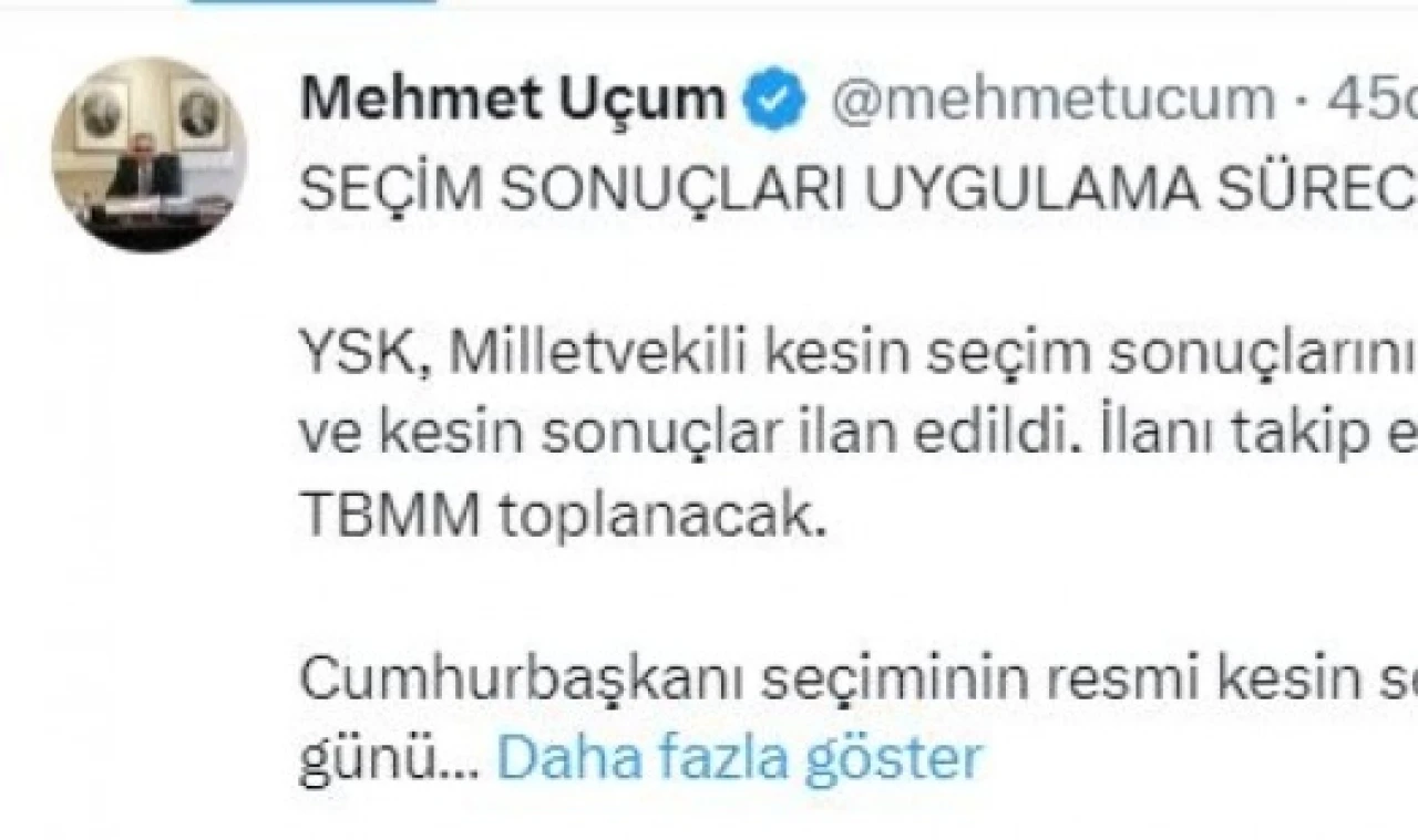 YEMİN TARİHLERİ BELLİ OLDU