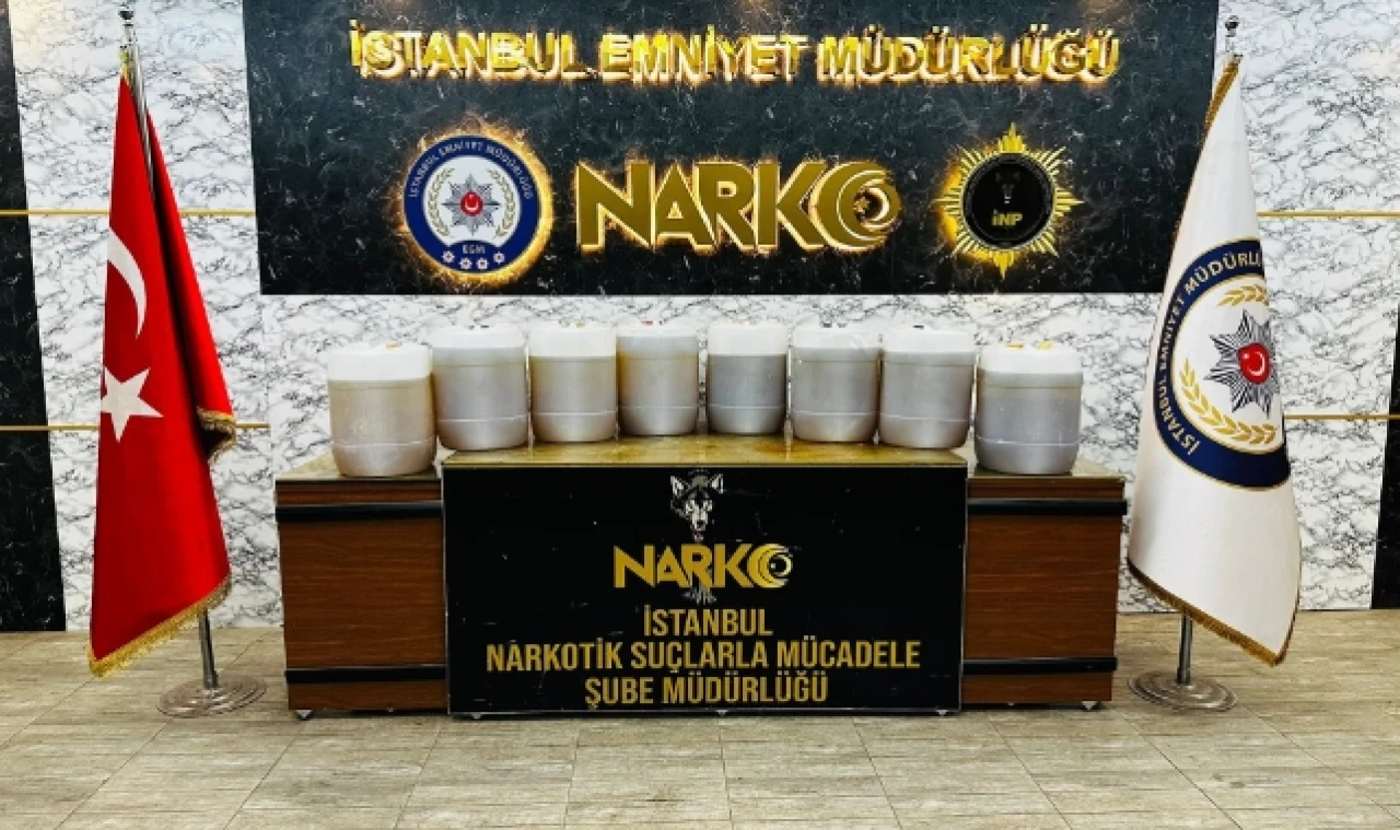 530 KG METAMFETAMİN ELE GEÇİRİLDİ