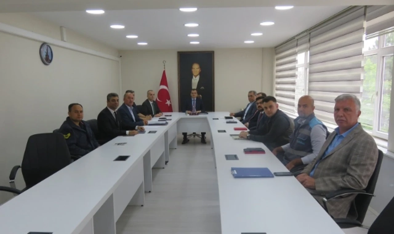 ALINACAK TEDBİRLER GÖRÜŞÜLDÜ