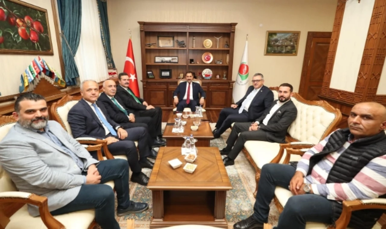 AMASYA’DAKİ YATIRIMLAR DEĞERLENDİRİLDİ