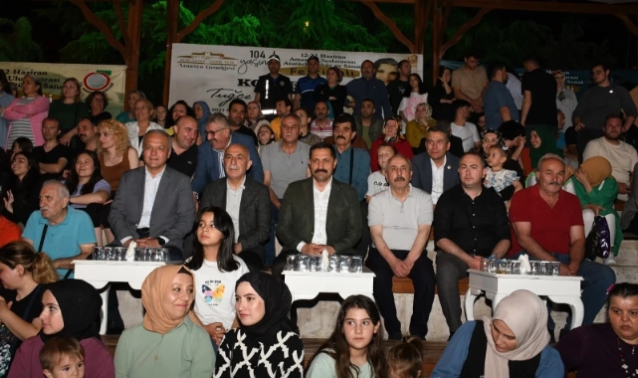 Amasyalılar Ali Kınık konseriyle coştu
