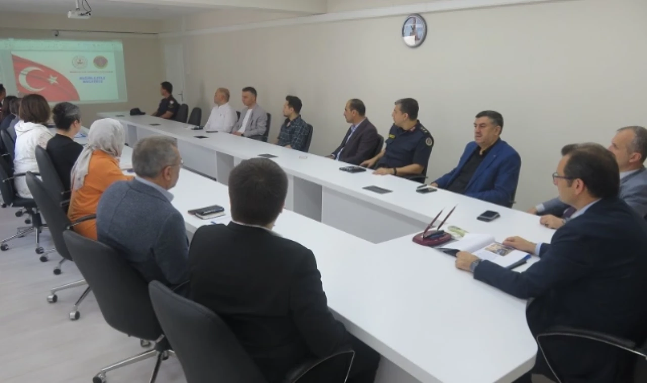 Bağımlılıkla Mücadele Toplantısı Yapıldı