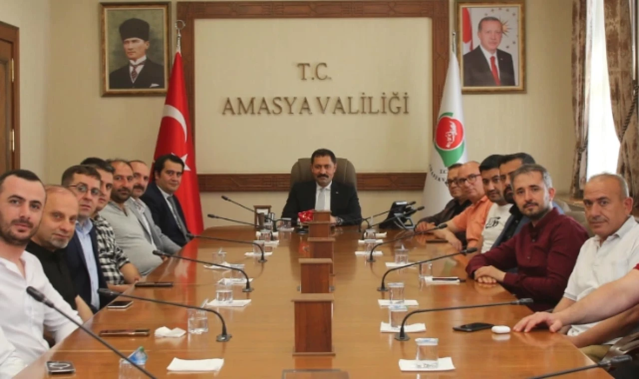 BAŞKAN KARAMAN'DAN MASATLI'YA ZİYARET