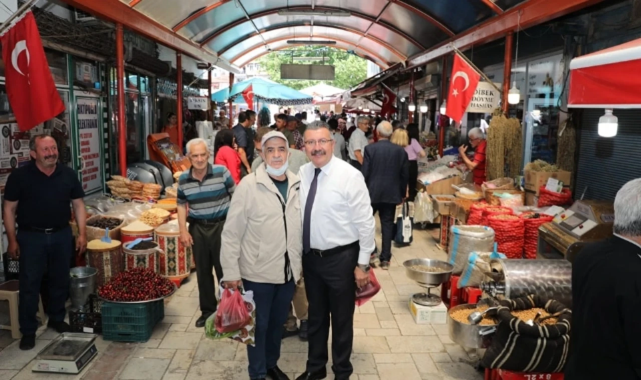 Başkan Kargı Esnafla Buluştu