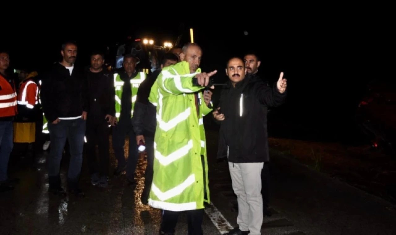 ÇALIŞMALARI YERİNDE İNCELEDİ