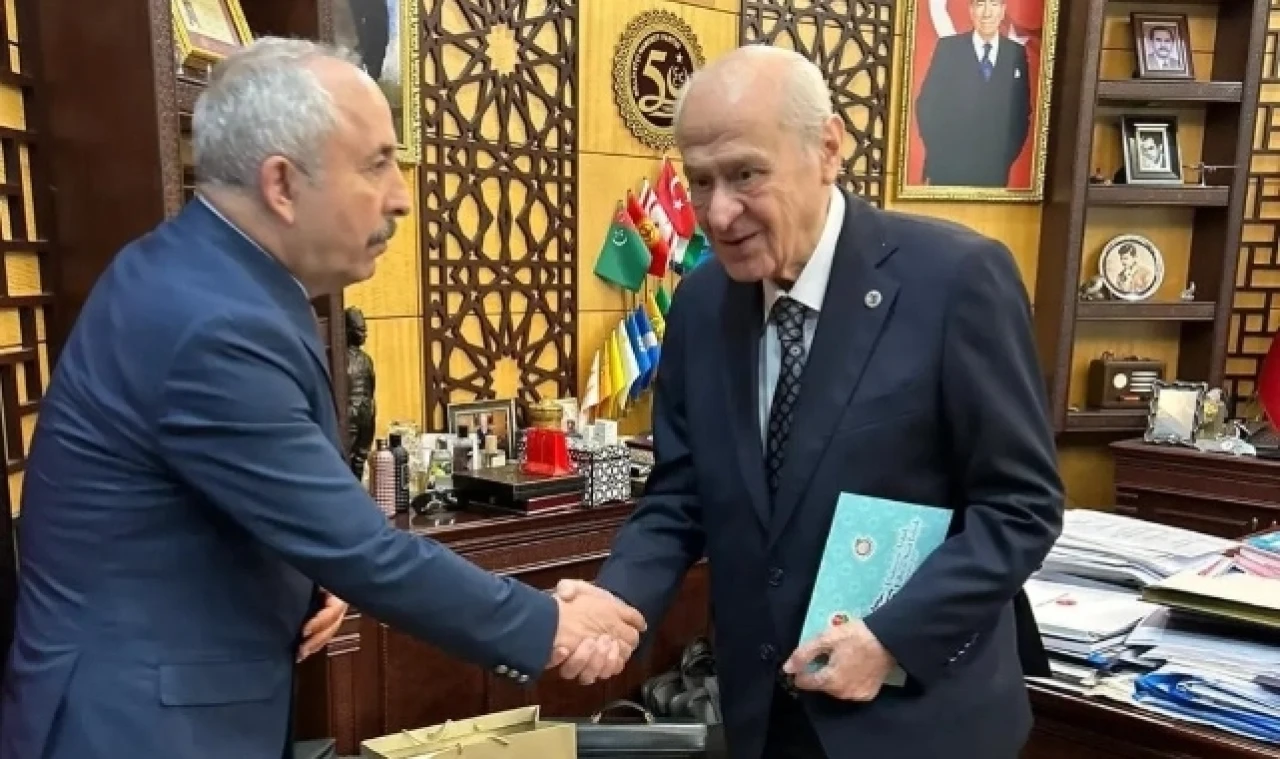 ÇELİK, BAHÇELİ'Yİ ZİYARET ETTİ