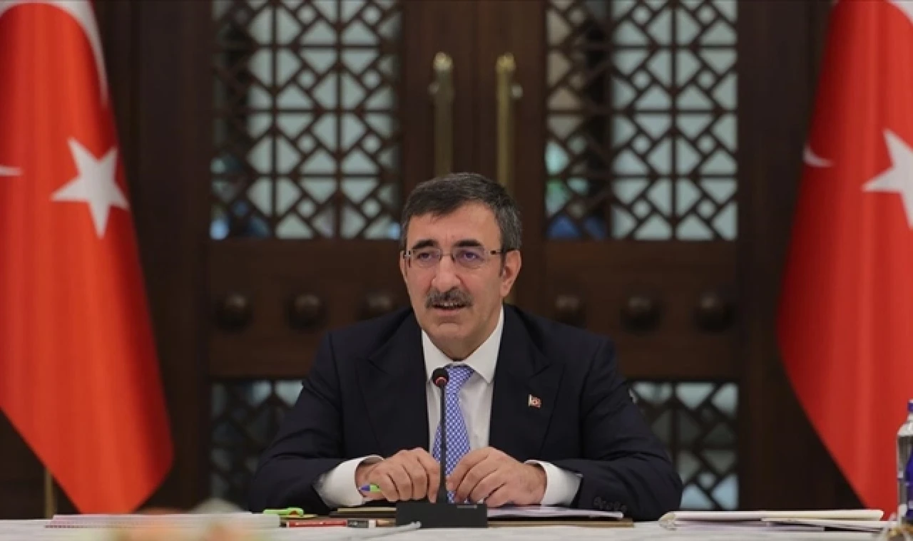 CUMHURBAŞKANI YARDIMCISI YILMAZ AÇIKLAMALARDA BULUNDU