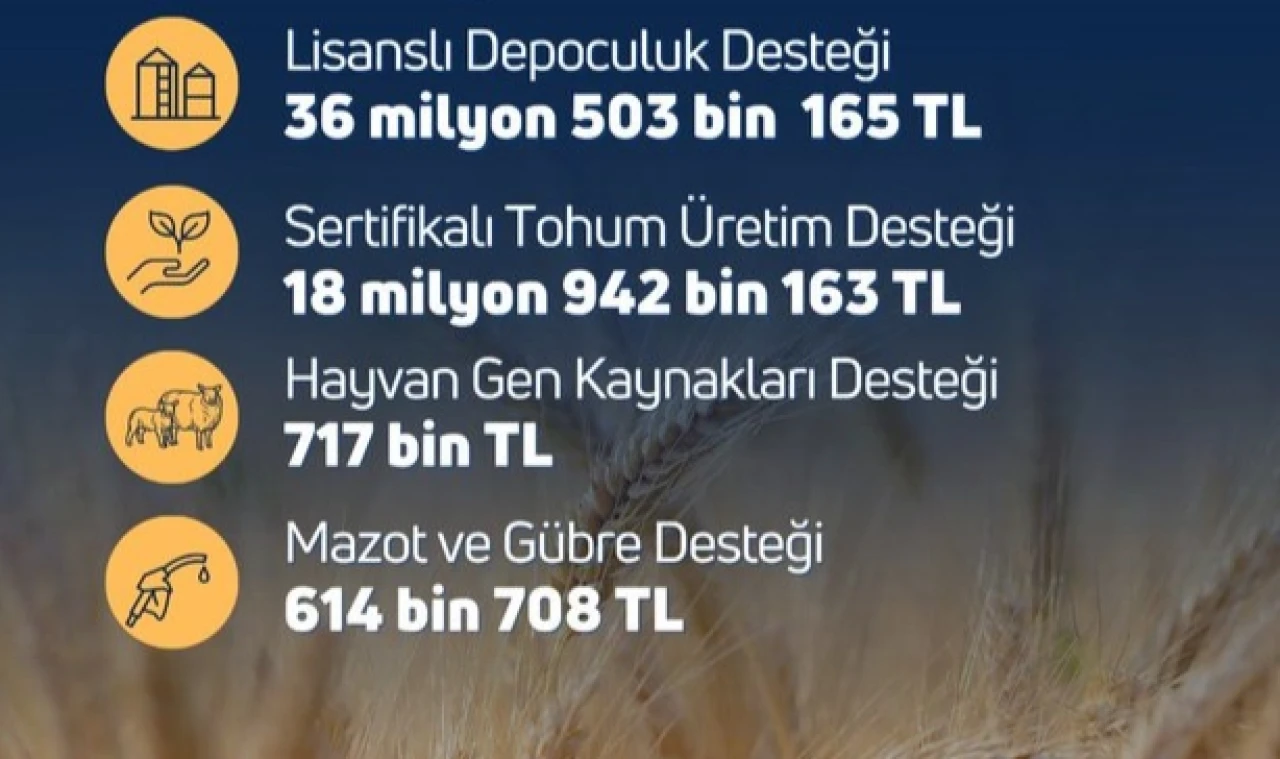 DESTEK ÖDEMELERİ BUGÜN BAŞLIYOR
