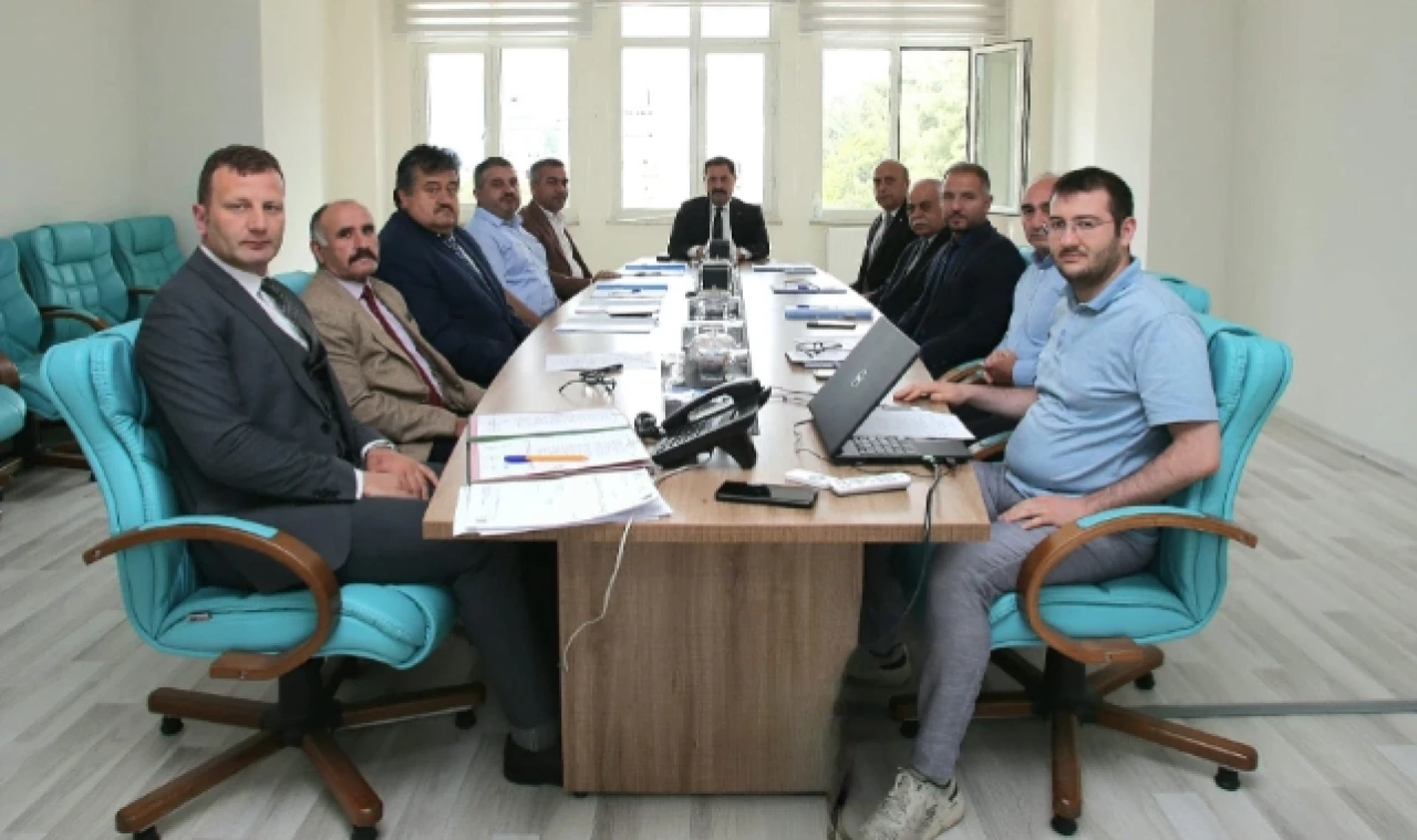 İL ENCÜMENİ TOPLANTISI YAPILDI