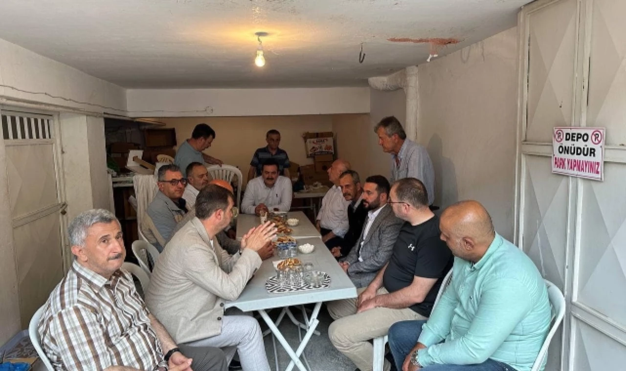 AK PARTİ MİLLETVEKİLLERİ TAZİYE ZİYARETİNDE BULUNDU