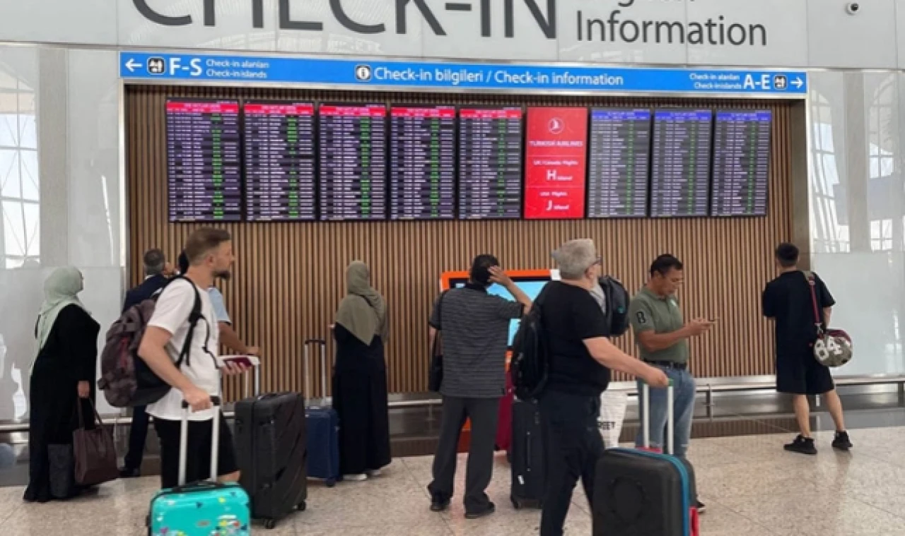 İstanbul Havalimanı'nda Kurban Bayramı Yoğunluğu Devam Ediyor