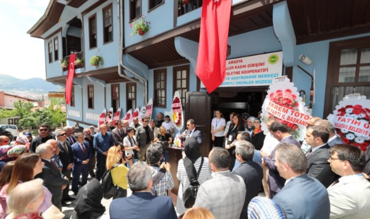  Kadın Kültür ve Gastronomi Merkezi ile Coğrafi İşaretli Ürünler Müzesi Açıldı