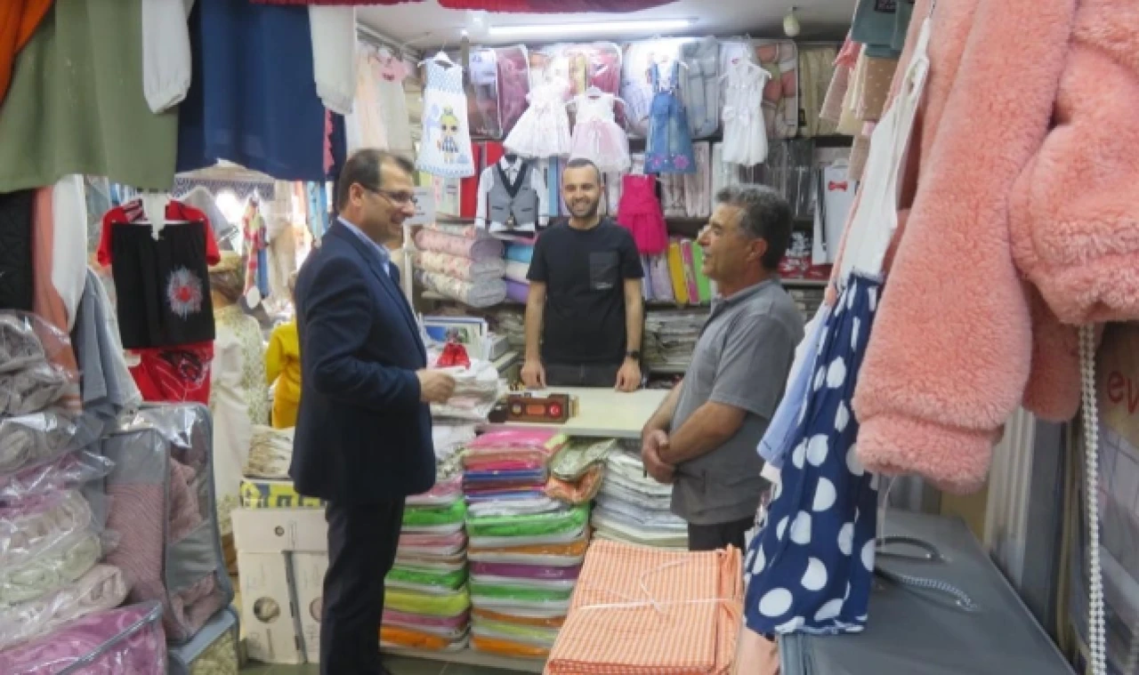 Kaymakam Güldoğan Esnaf Ziyaretinde Bulundu