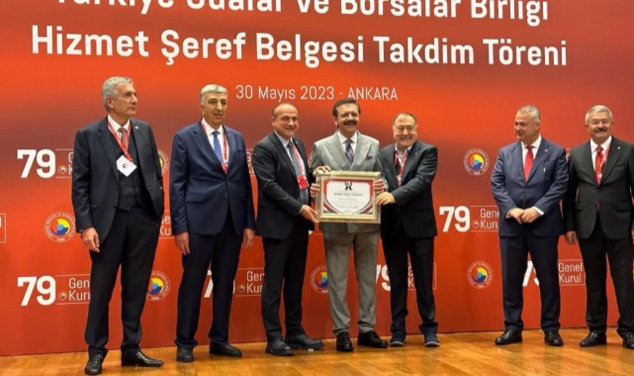 KIRLANGIÇ'A HİZMET ŞEREF BELGESİ VERİLDİ 