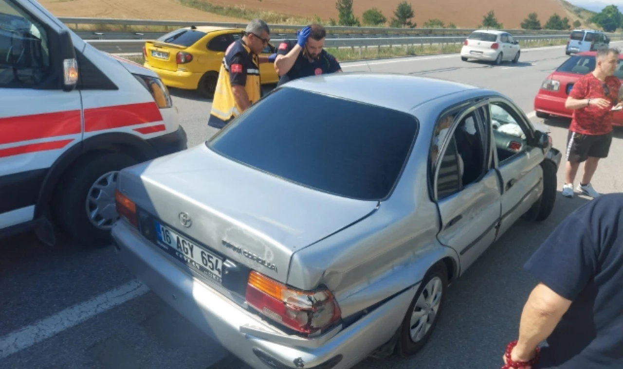 Merzifon’da kaza 5 yaralı